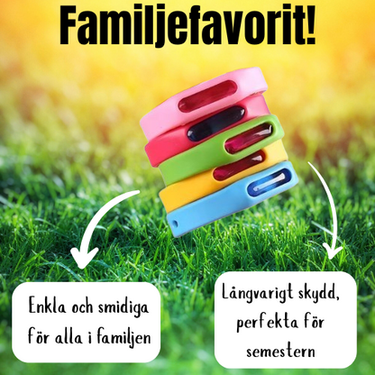 Myggarmband – Naturligt skydd mot mygg!